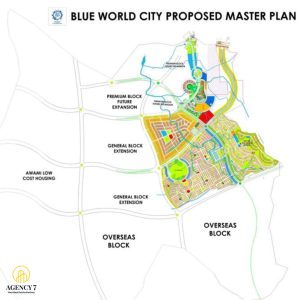 Master Plan of Blue World City